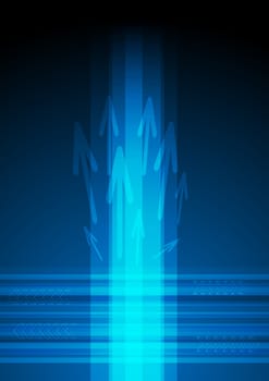 Abstract background with arrows - eps 10