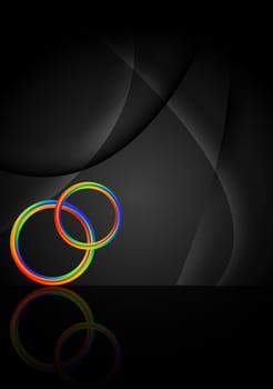 Abstract wavy background - eps 10