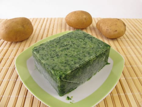 Frozen spinach
