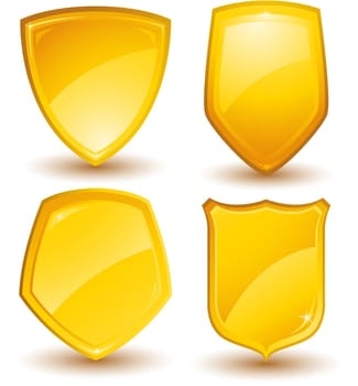 Golden shields