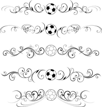 Ornate corners and page dividers