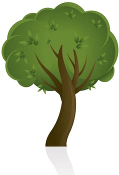 Tree design illustration