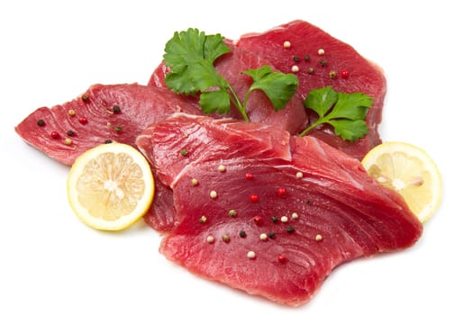 filet of fresh tuna