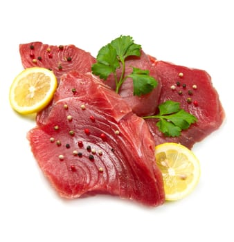 filet of fresh tuna