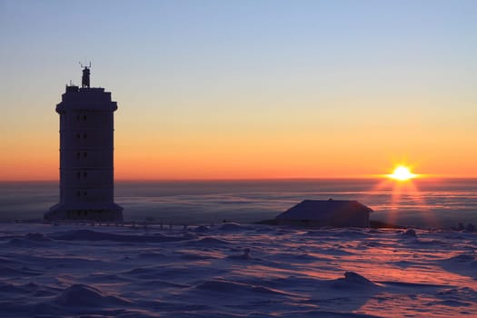 At sunrise on the Brocken