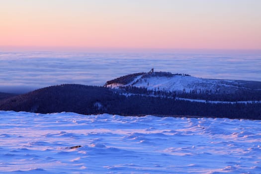 At sunrise on the Brocken
