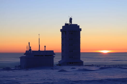 At sunrise on the Brocken