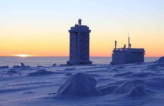 At sunrise on the Brocken