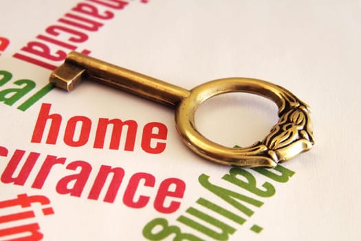 Home and key concept