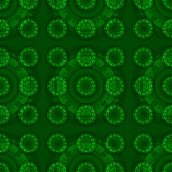 Abstract technical background (seamless pattern)