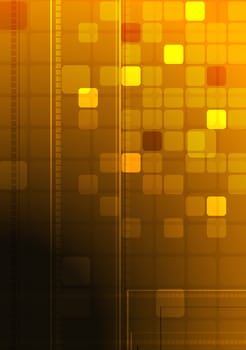 Abstract tech background - eps 10 vector illustration