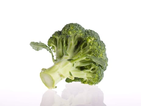 Broccoli on White Background