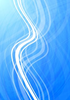 Simple waves on non-uniform background - eps 10