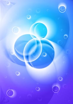 Beautiful background with abstract shapes - eps 10