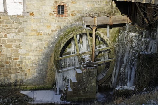 Frozen Watermill