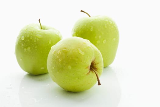 three apples