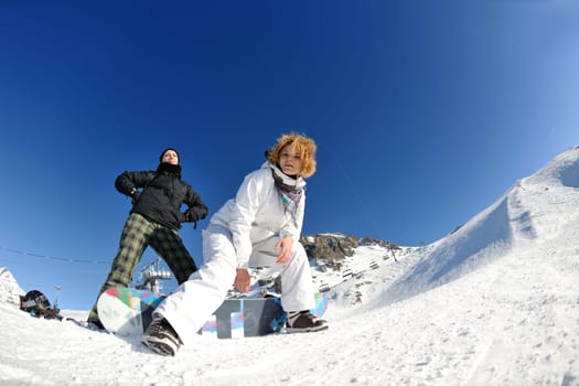 winter woman  ski  sport  fun  travel  snow board