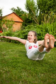 Happy childhood