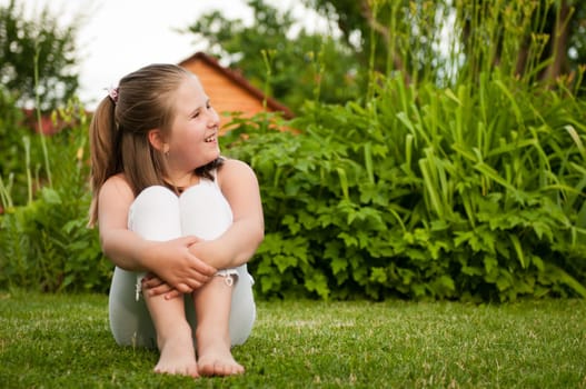 Child portrait - looking away