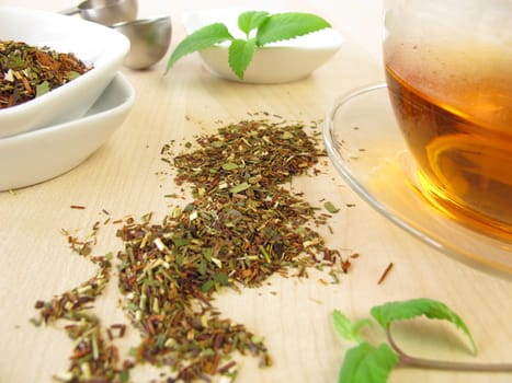 Mate rooibos tea