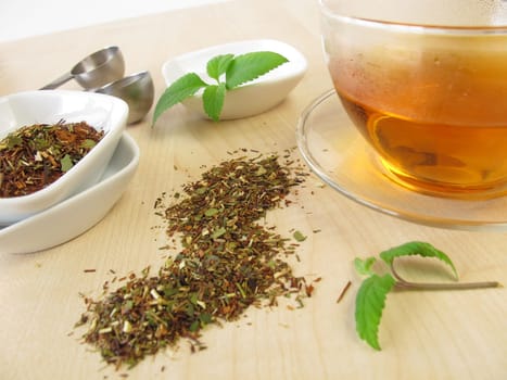 Mate rooibos tea