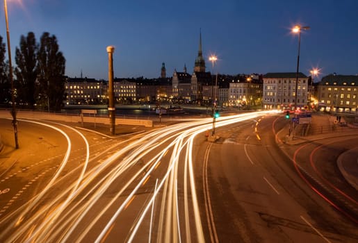 Cityscape out of Stockholm in Sweden