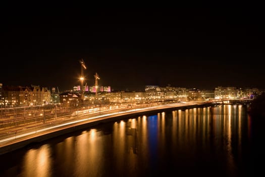 Cityscape out of Stockholm in Sweden