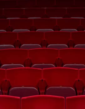 Full Frame of Spectators seats