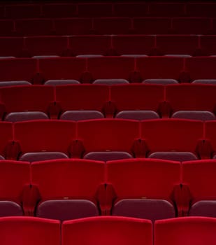 Full Frame of Spectators seats