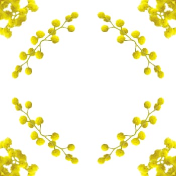 an abstract kaleidoscope background on white background