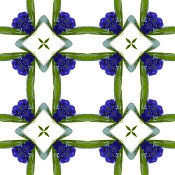 an abstract kaleidoscope background on white background