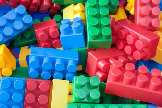 Photo of toy - various colorful plastic bricks