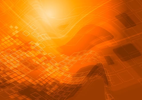Colourful technical background. Vector illustration eps 10
