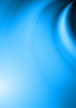 Vector illustration of beautiful blue abstraction