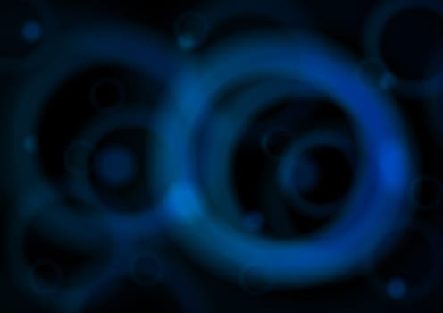 Beautiful dark abstraction. Vector illustration.
