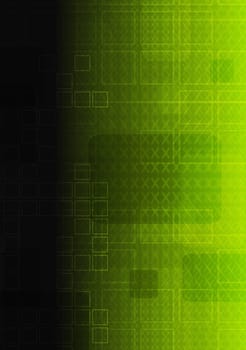 Bright abstract technical background - eps 10 vector