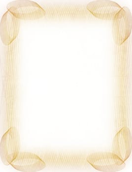 White Paper Background - Parchment Certificate Design