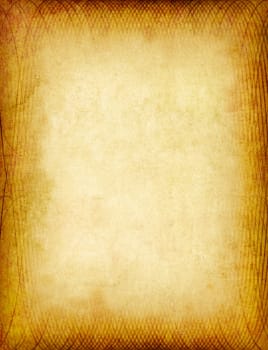 Old Paper Background - Parchment Certificate Design