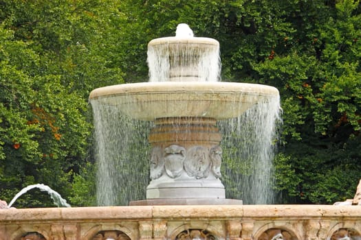 Wittelsbach Fountain on Maximiliansplatz, Munich