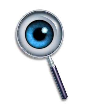 Searching and search symbol to look for information on the World Wide Web and FTP servers for internet metasearching using keywords and descriptions to find images videos or web pages and web sites using search engines from different browsers shown by a b