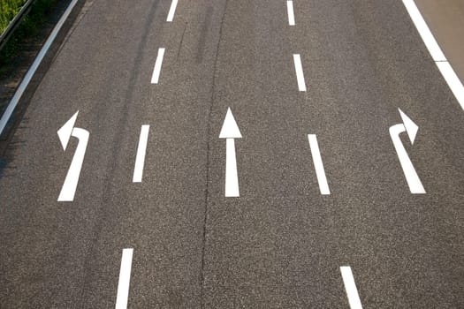 Right,left or straight ahead?