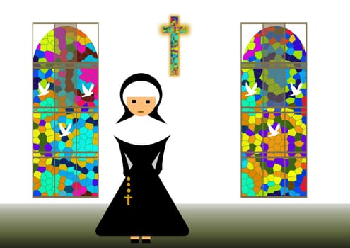 nun