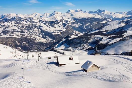 With the chairlift to the Fronalpstock