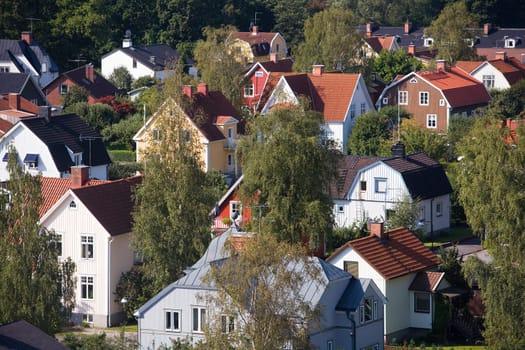 Neighbourhood from High Angle view