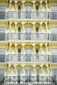 architecture detail of a building designed in the victorian era