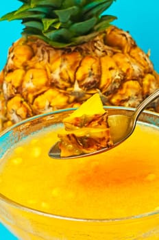 Pineapple dessert