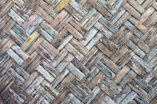 vintage olden Bamboo wood texture for design