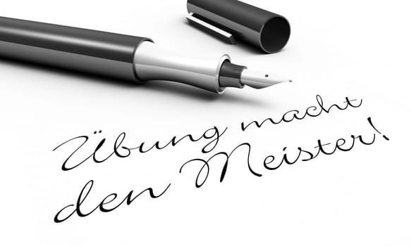 Practice makes perfect! - Pen concept
