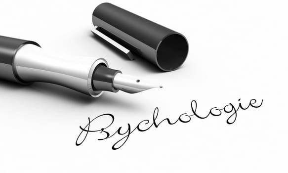 Psychology - Pen Concept