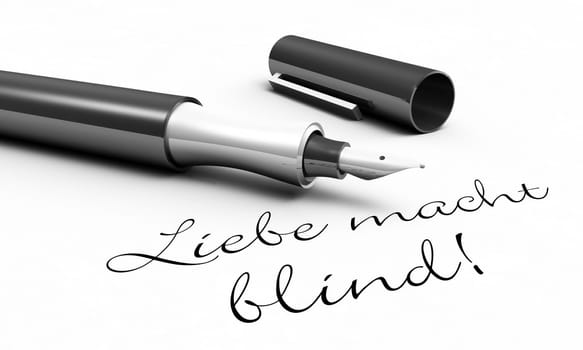Love is blind! - Pen concept
